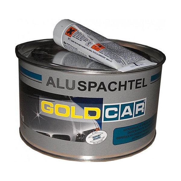 Шпаклевка  с  алюминием 1,8кг  Gold Car ALU - изображение, фото