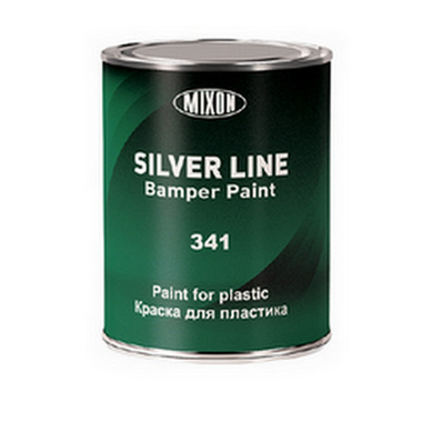 Фарба для бампера MIXON Bumper Paint 0,75 л чорна - фото, зображення