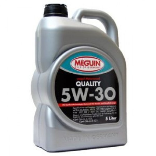 Моторное масло MEGUIN QUALITY  SAE 5W -30 (5л) - изображение, фото