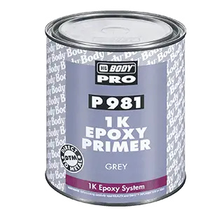 Грунт Епоксидний P 981 1K Epoxy BODY сірий 1л - фото, зображення