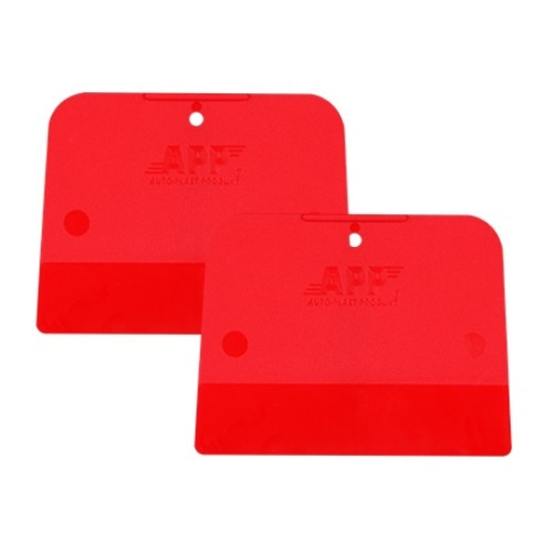Шпателя полімерні червоні STS к-т 3шт (5x6x9см,7x8x9см,12x11x9см) АРР - фото, зображення