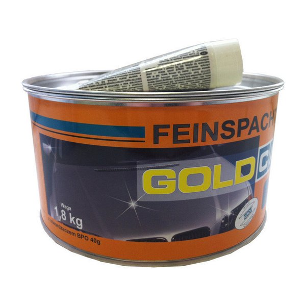 Шпаклівка  фінішна (1,8 кг) Gold Car Fein - фото, зображення