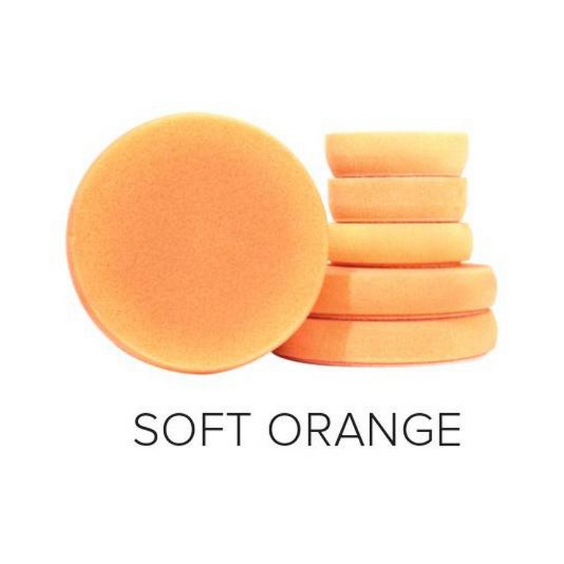 Круг полірувальний 133 мм Soft-Orange (помаранчевий) New Concept (для Anti Hologramm) - фото, зображення