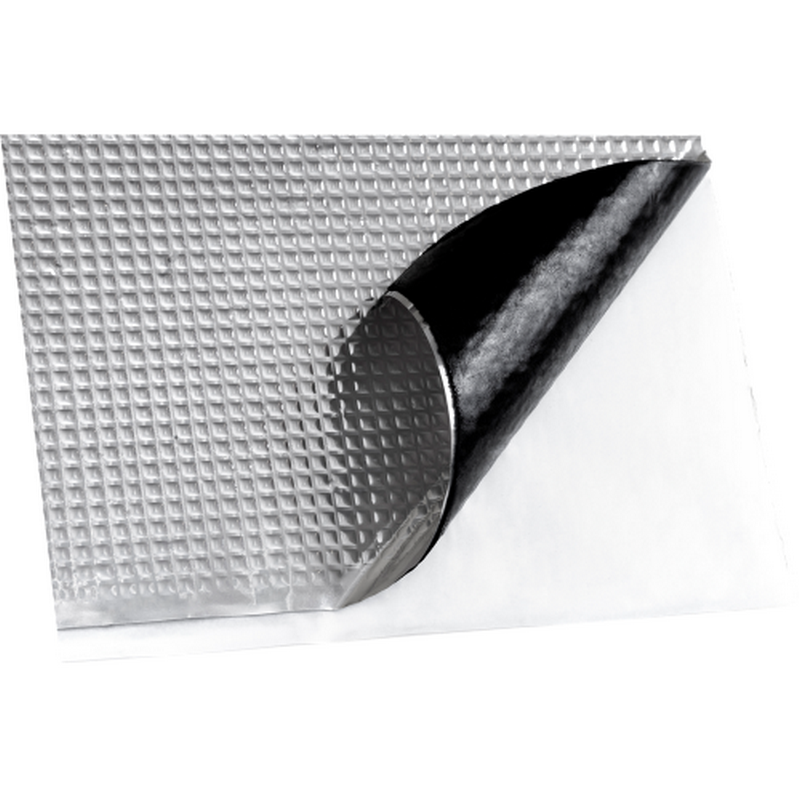 Віброізоляція MaxLevel Vizol з алюмінієвою фольгою 2.0 мм - фото, зображення