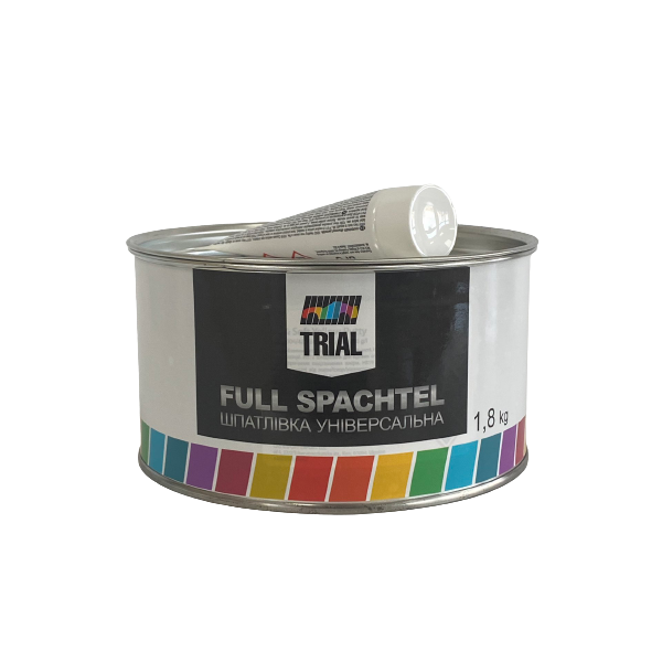 Шпаклівка універсальна Full TRIAL (1,8кг) - фото, зображення